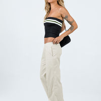 Kent Parachute Pants Beige