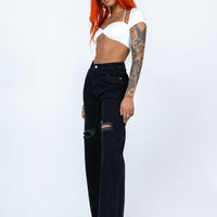 Lugano Denim Jeans Black