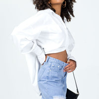 Giannia Denim Mini Skirt