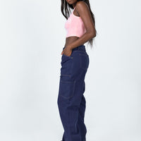 Miami Vice Pants Dark Denim