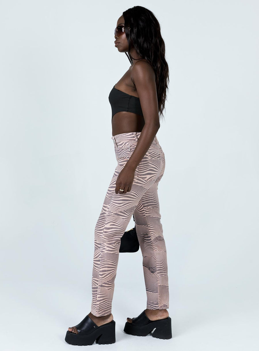 Aryana Straight Leg Jeans Multi
