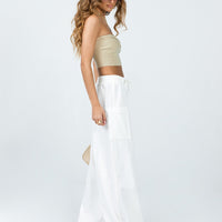 Brunie Pants White Tall
