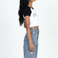 Lexfield Denim Shorts Light Wash