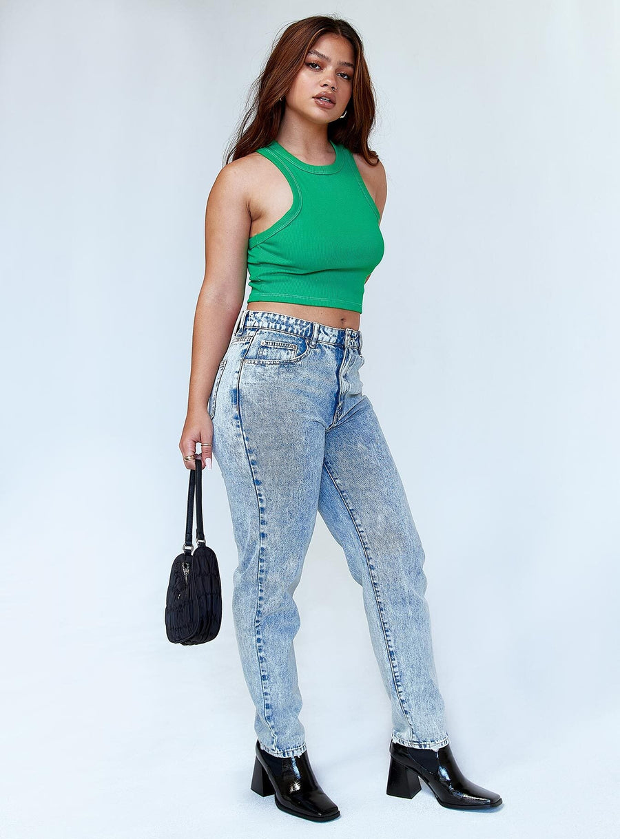 Zaiden Straight Leg Jeans Light Wash Denim