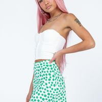 Corat Mini Skirt Green
