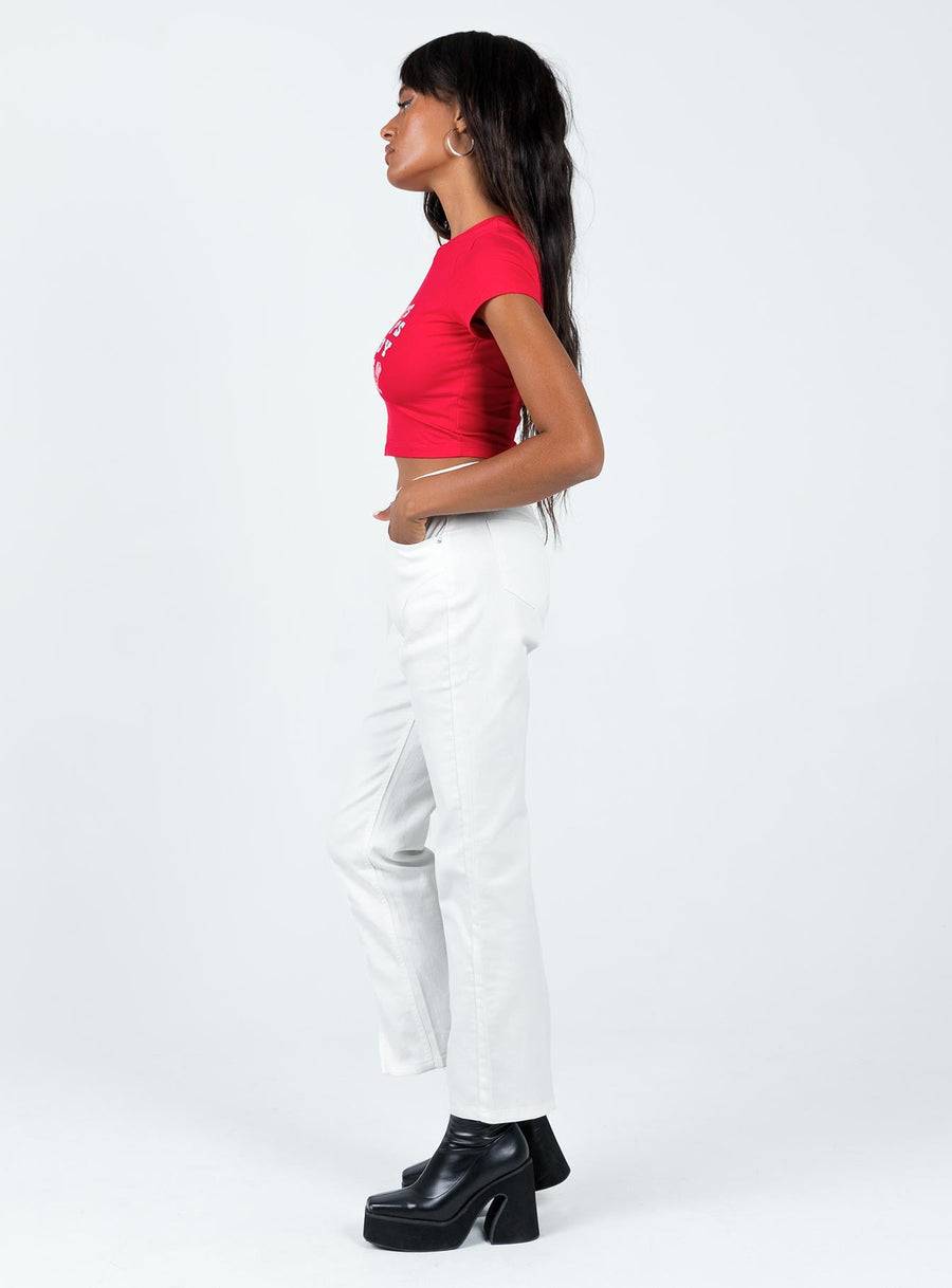 Demi Pant White