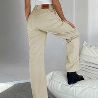 Milford Wide Leg Jean Denim Stone