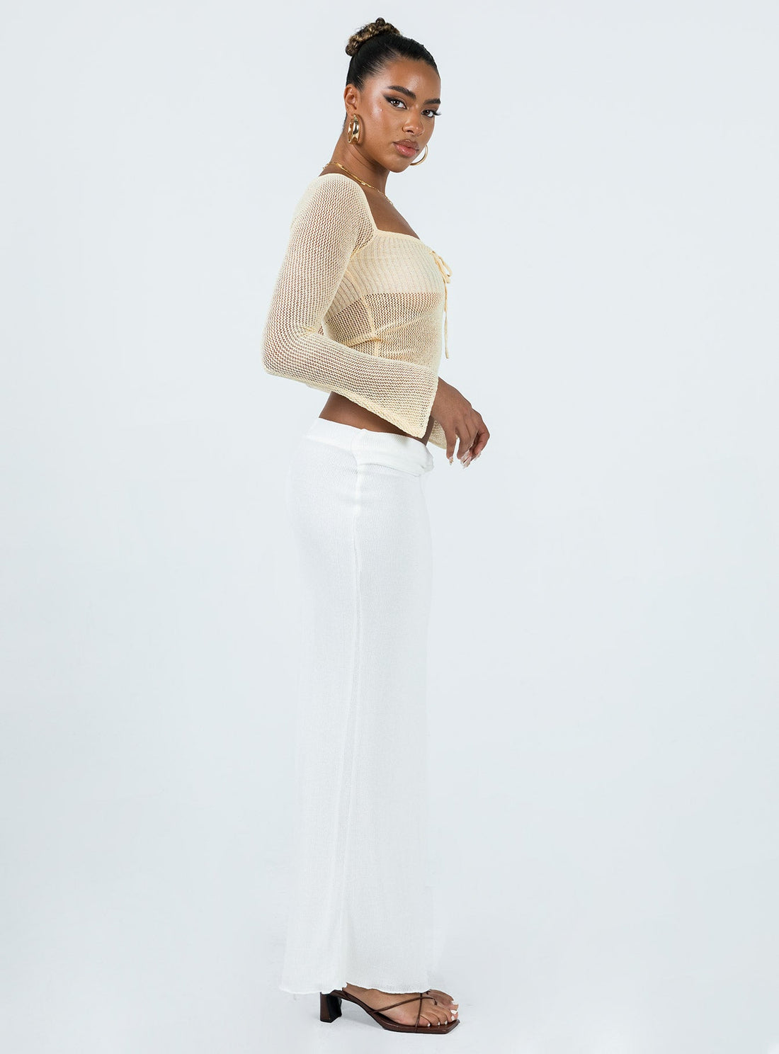 Berkshire Maxi Skirt White