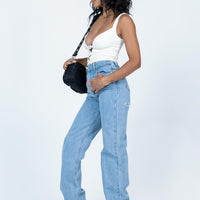 Marian Mid Rise Jeans Denim