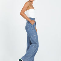Calcetto Wide leg Denim Jean