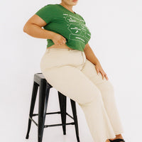 Carter Pants Beige Curve