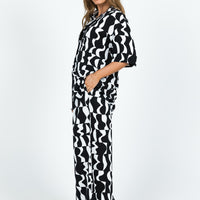 Hilola Set Black / White