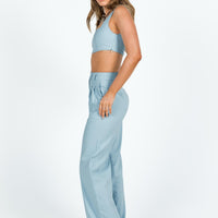 Huxley Linen Set Blue