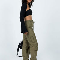 Poplar Cargo Utility Pants Khaki