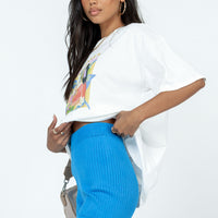 Reese Knit Short Blue