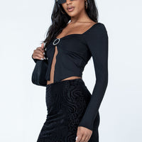 Hella Mini Skirt Black