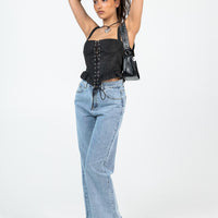 Kalinda Denim Jeans Petite