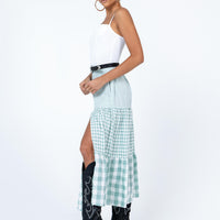 Noami Kate Midi Skirt Green
