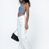 Shanelle Straight Leg Jean White