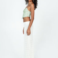 Edin Maxi Skirt White