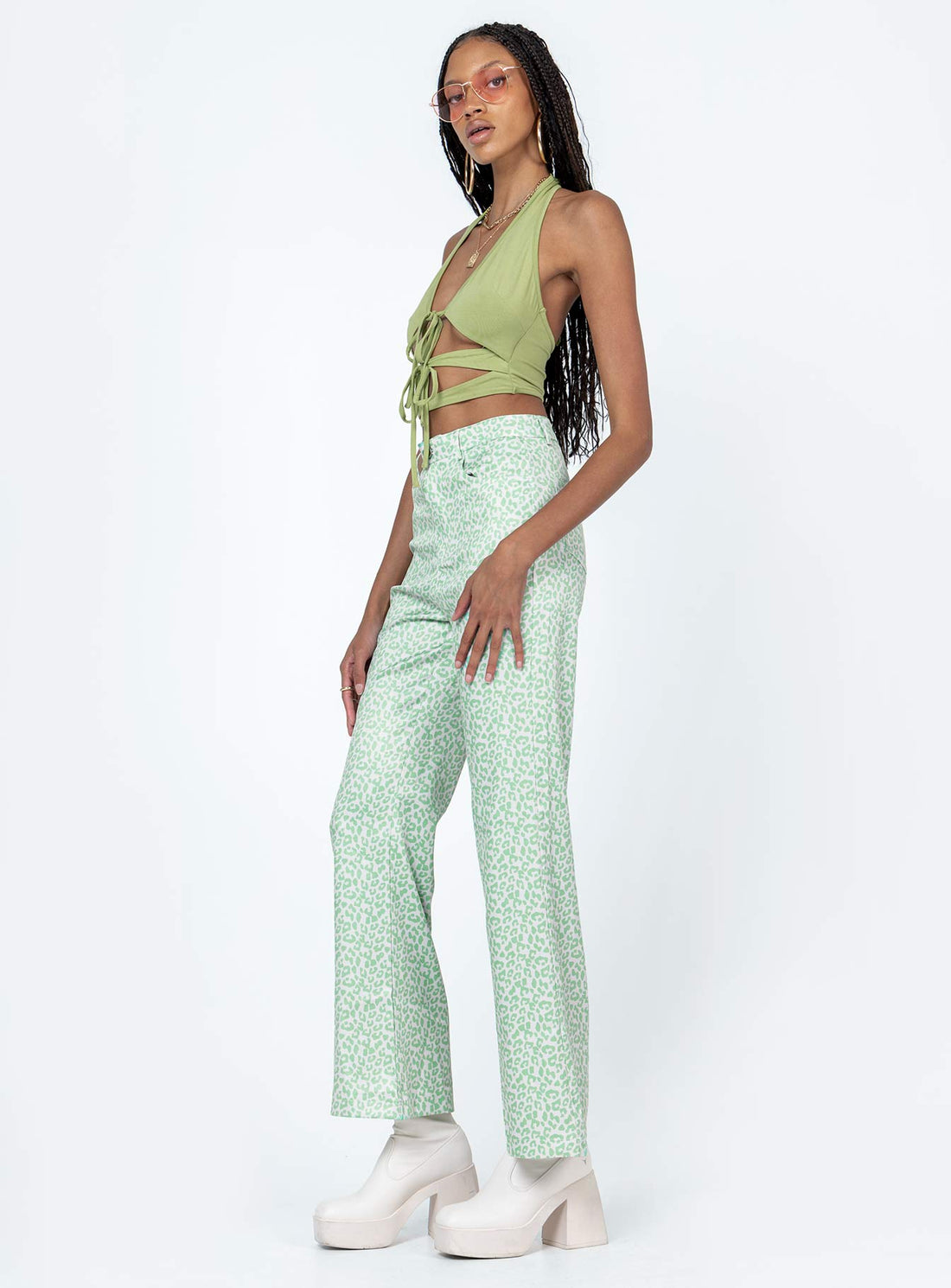 Ryllie Pants Green