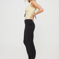 Callile Maxi Wrap Skirt Black