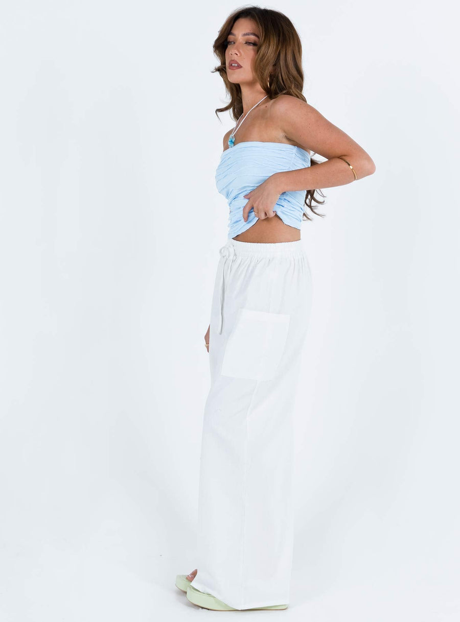 Brunie Pants White Petite