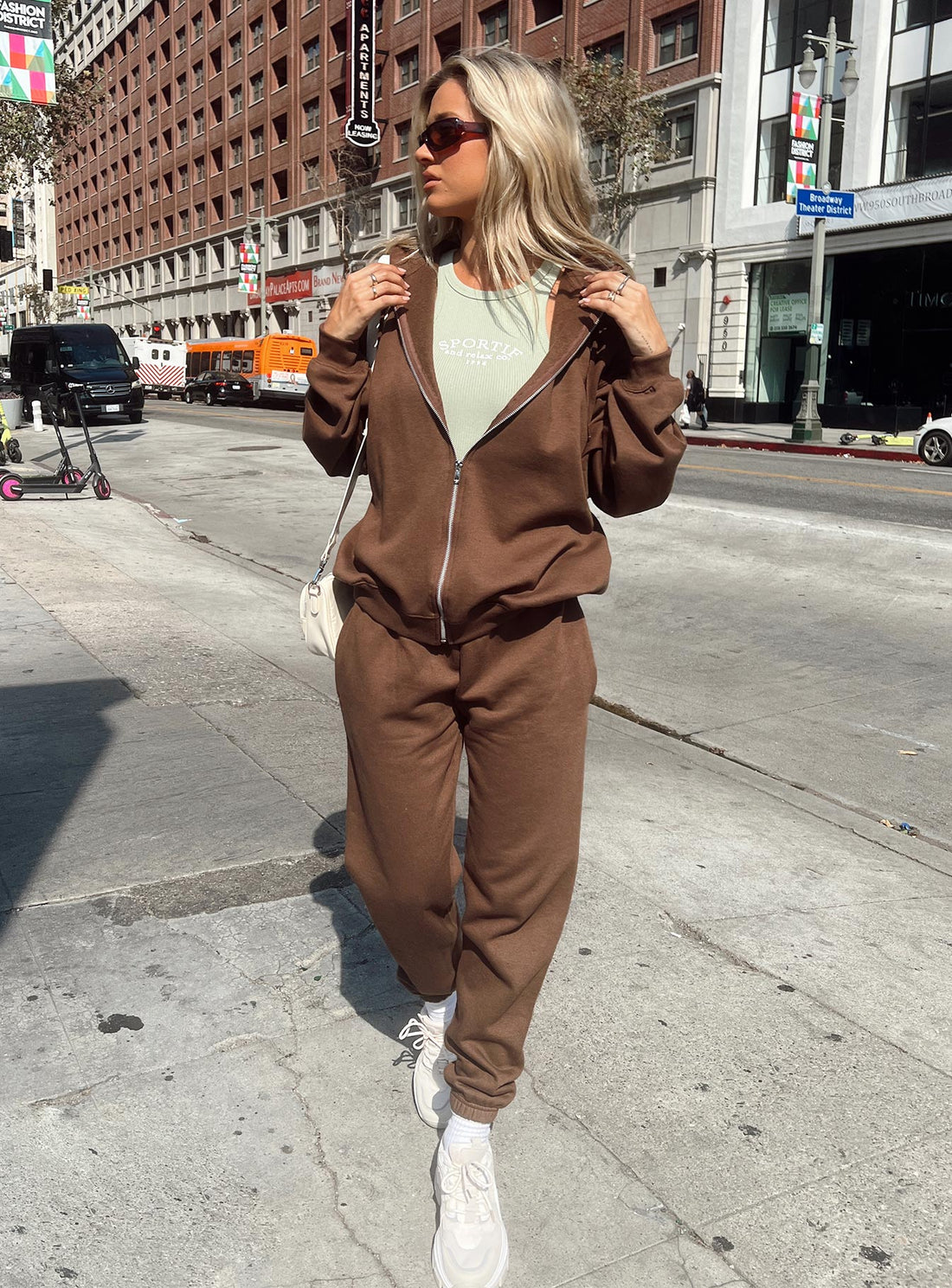 Renna Track Pants Brown