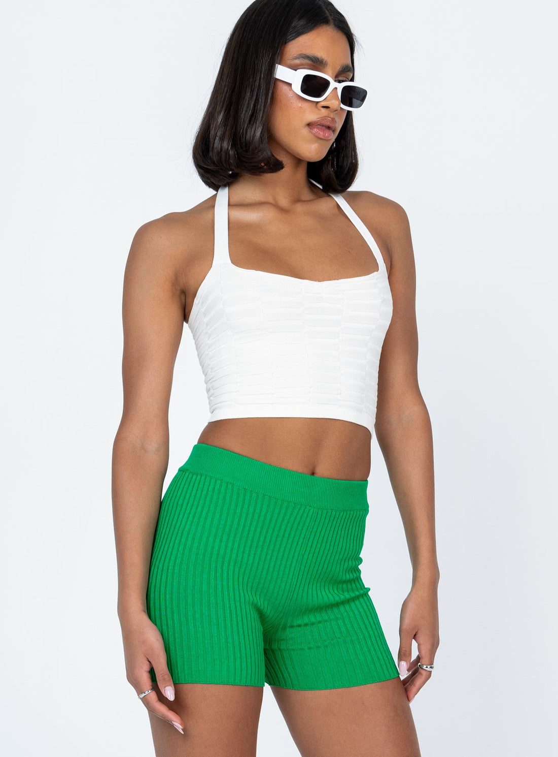Skylar Bike Shorts Green