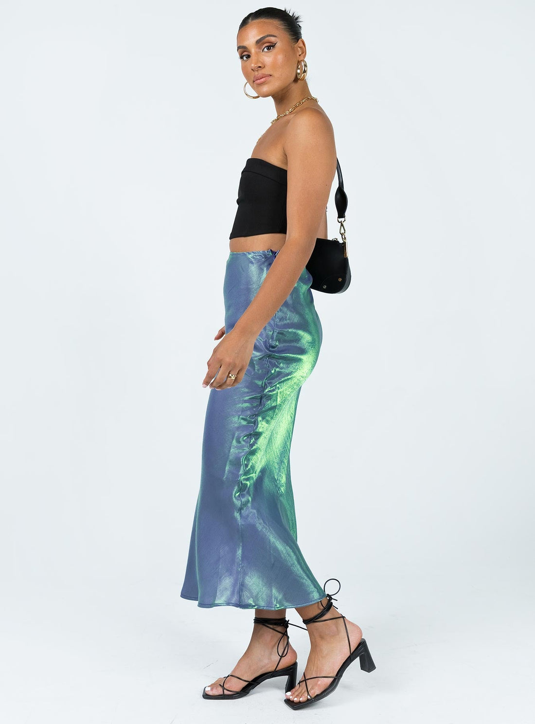 Tobin Maxi Skirt Mermaid Blue