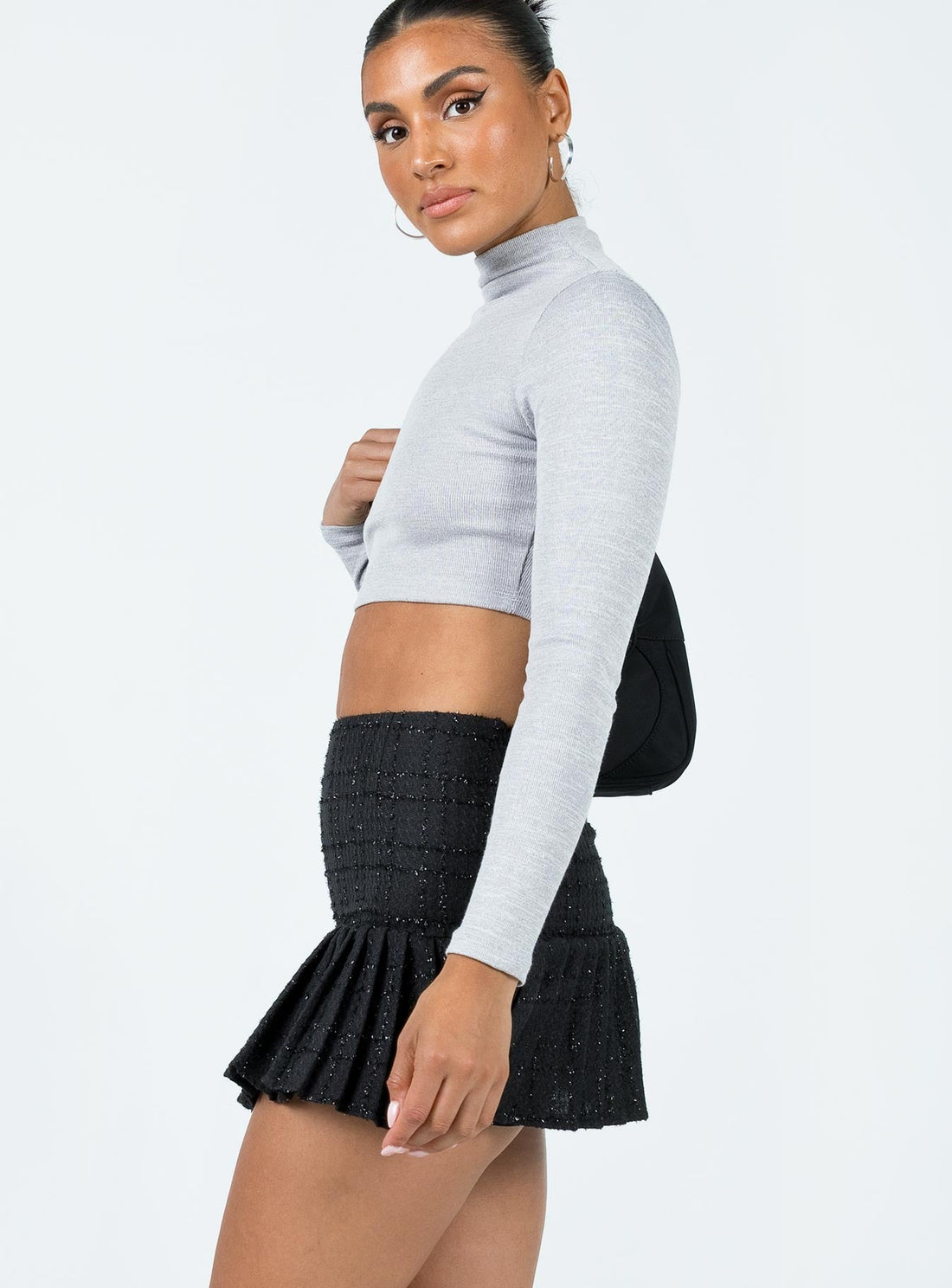 The Beau Mini Skirt Black