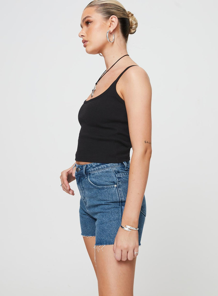 Leandro Shorts Dark Wash Denim