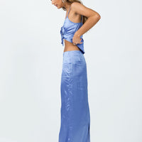 Brianne Maxi Skirt Blue