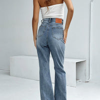 Chandra Flare Jeans Mid Wash Denim