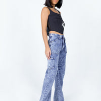 Miami Vice Pant Dark Wash Denim