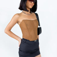 Buckle Up Mini Skirt Black