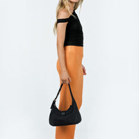 Regent Low Rise Maxi Skirt Orange