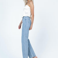 Maverick Mid Waist Jean Denim