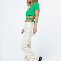 Michael Cord Pants Beige