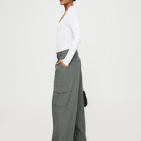 Jeaney Cargo Pants Slate