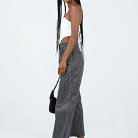 Montez Pants Grey Pinstripe