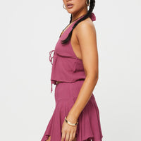 Daco Mini Skirt Rose