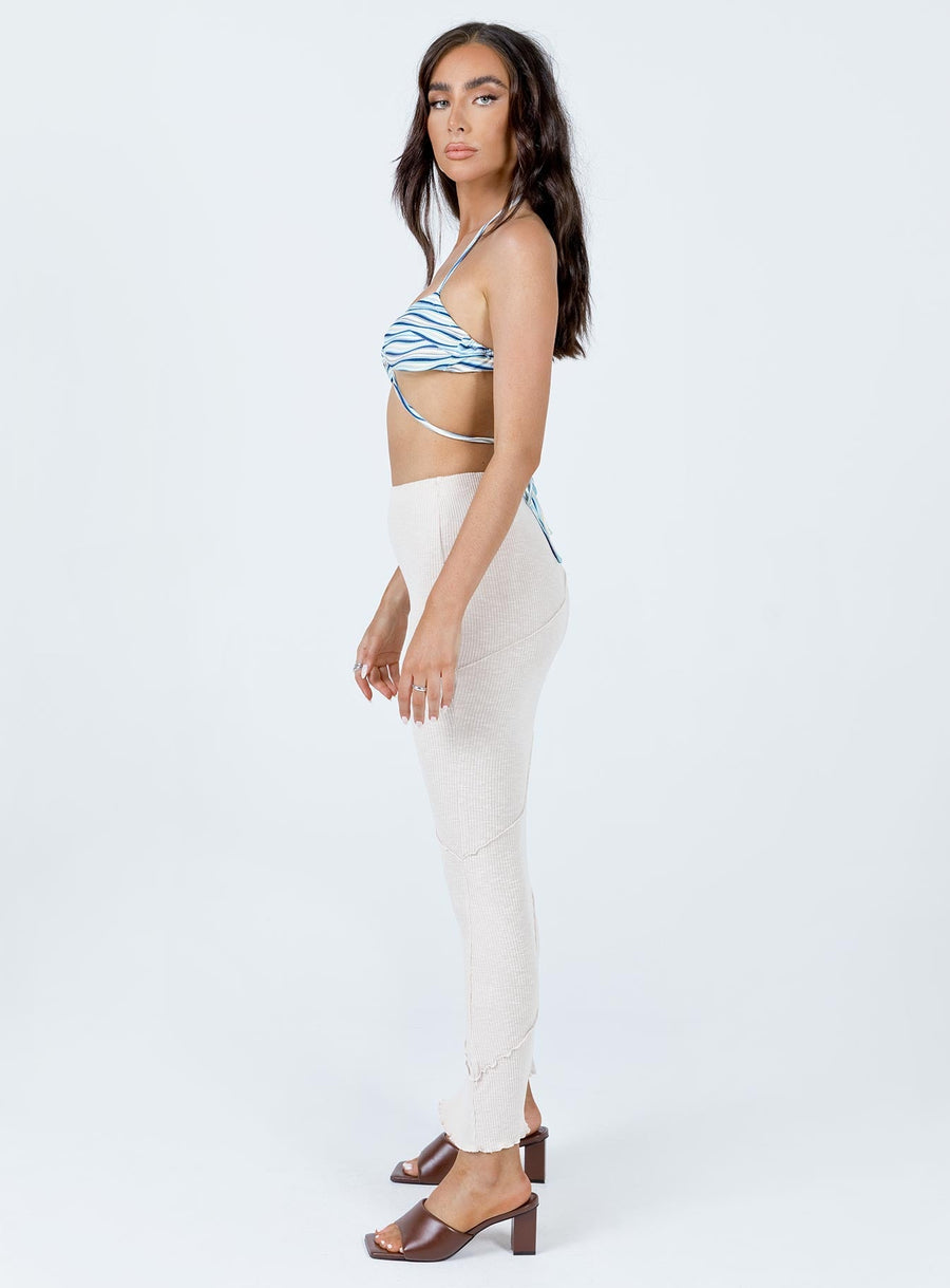 Oscar Maxi Skirt Beige