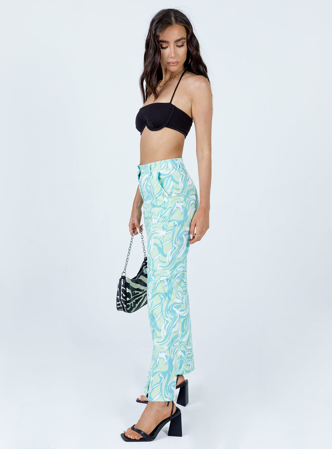 Zaid Pants Green