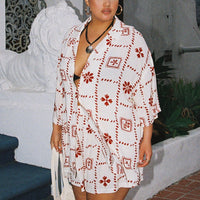 Resortella Set White / Red Curve