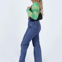 Reine Yolk Detail Denim Jeans