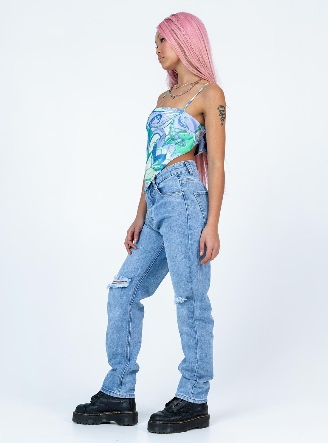 Rheannon Straight Leg Denim Jeans