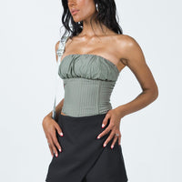 Indianna Cross Over Skort Black