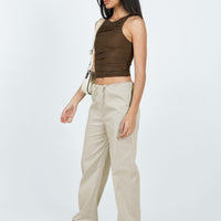 Connels Parachute Pants Beige