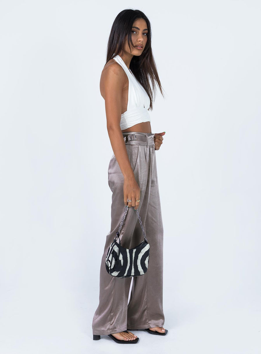 Yasamin Wide Leg Pants Grey